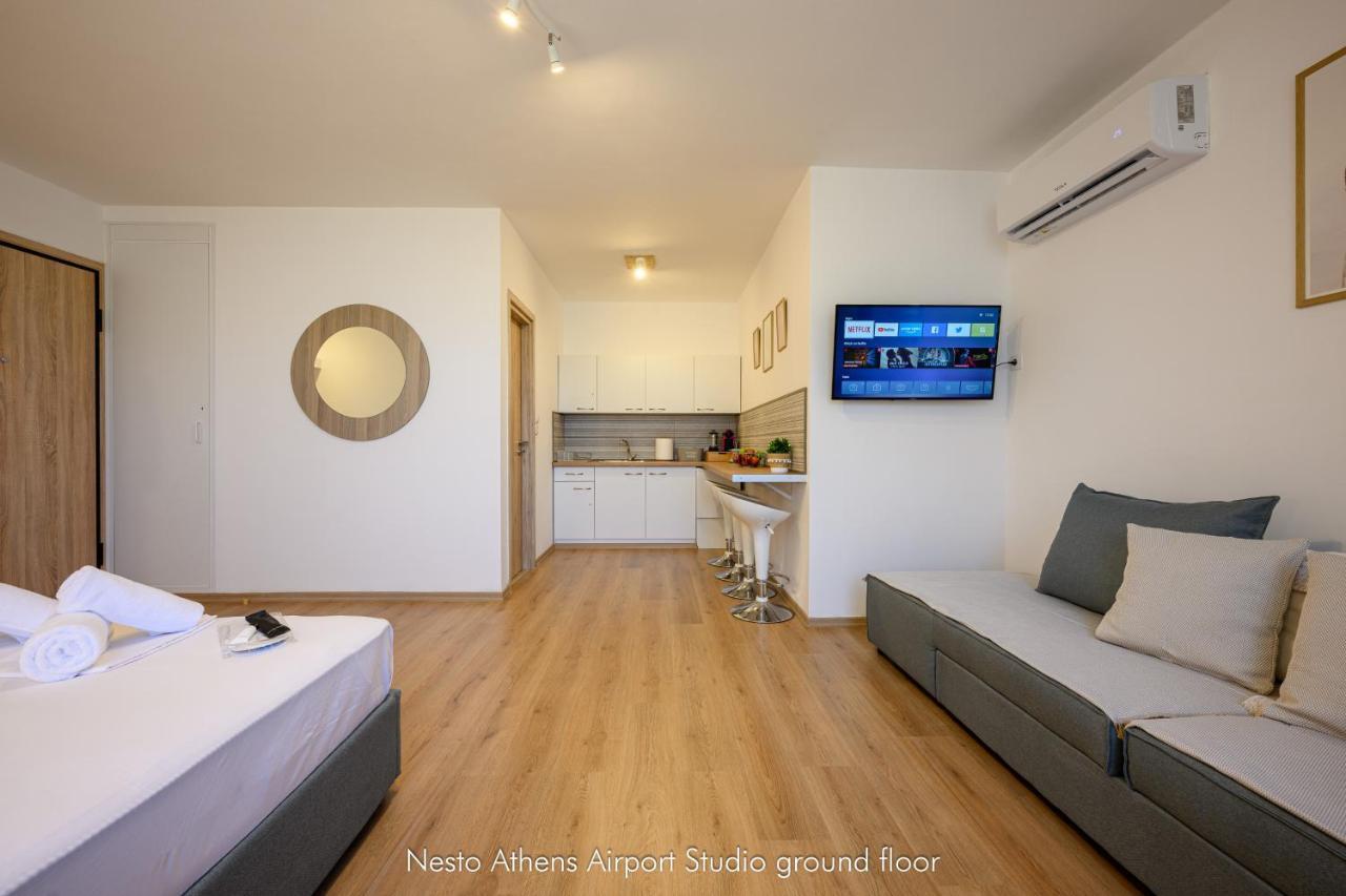 Nesto Athens Airport Zen Daire Spáta Dış mekan fotoğraf