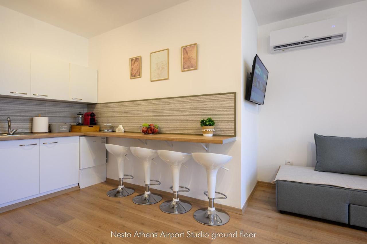 Nesto Athens Airport Zen Daire Spáta Dış mekan fotoğraf